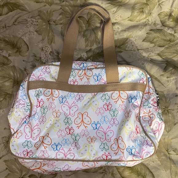 LeSportsac Colorful Butterfly Duffle - Picture 2 of 5
